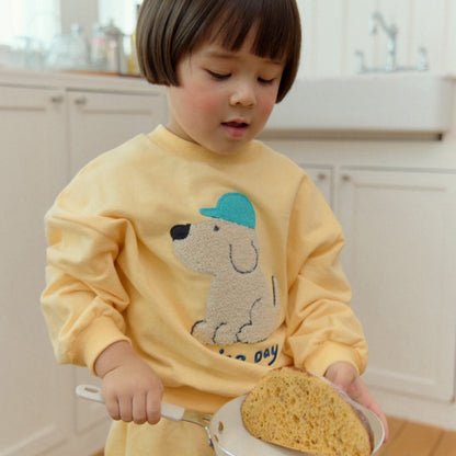 KIDS CARTOON PUPPY 2PIECE SET