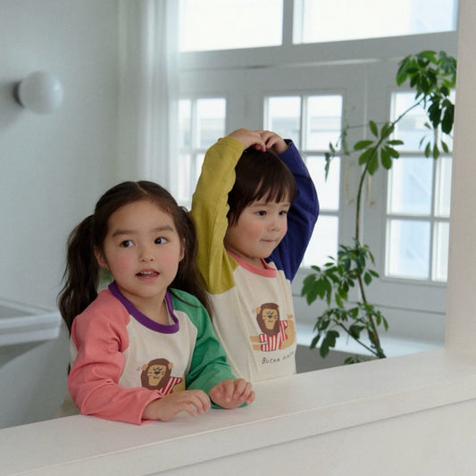KIDS LION LONG SLEEVE (2 COLORS)