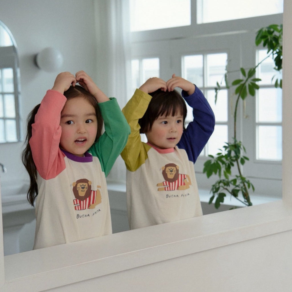 KIDS LION LONG SLEEVE (2 COLORS)