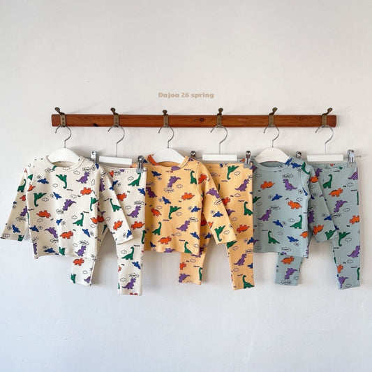 KIDS DINOSAUR PAJAMA SET