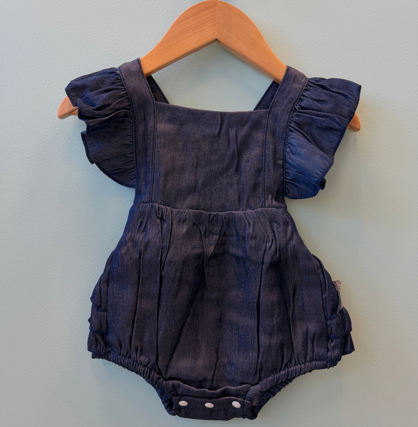 BABY FRILL OVERALL