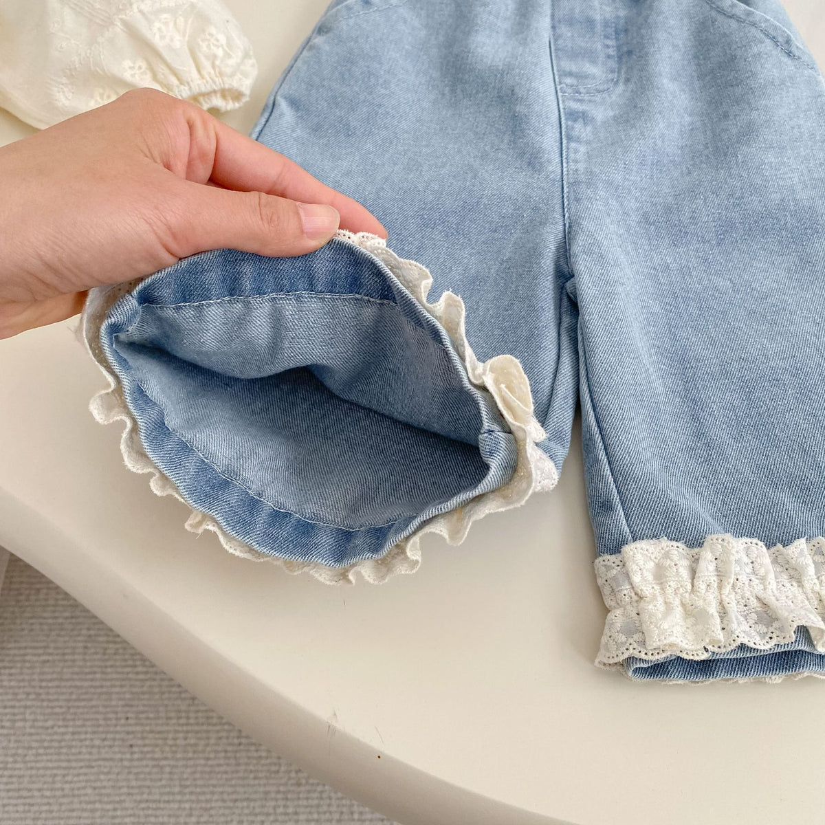 Bluebell Lace Denim