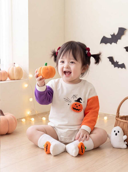 Baby Halloween Pumpkin Bodysuit