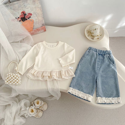 Bluebell Lace Denim