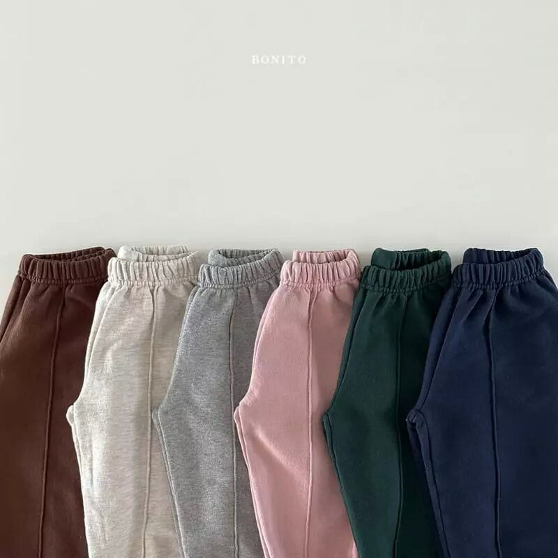 UNISEX KIDS PLAIN JOGGER PANTS