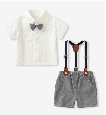 BOYS FORMAL OVERALL SETS (4 COLORS)