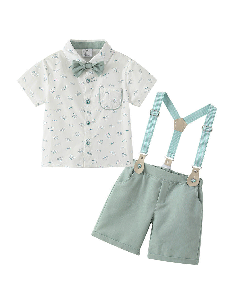 BOYS FORMAL OVERALL SETS (4 COLORS)