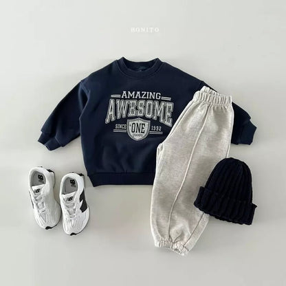 UNISEX KIDS PLAIN JOGGER PANTS