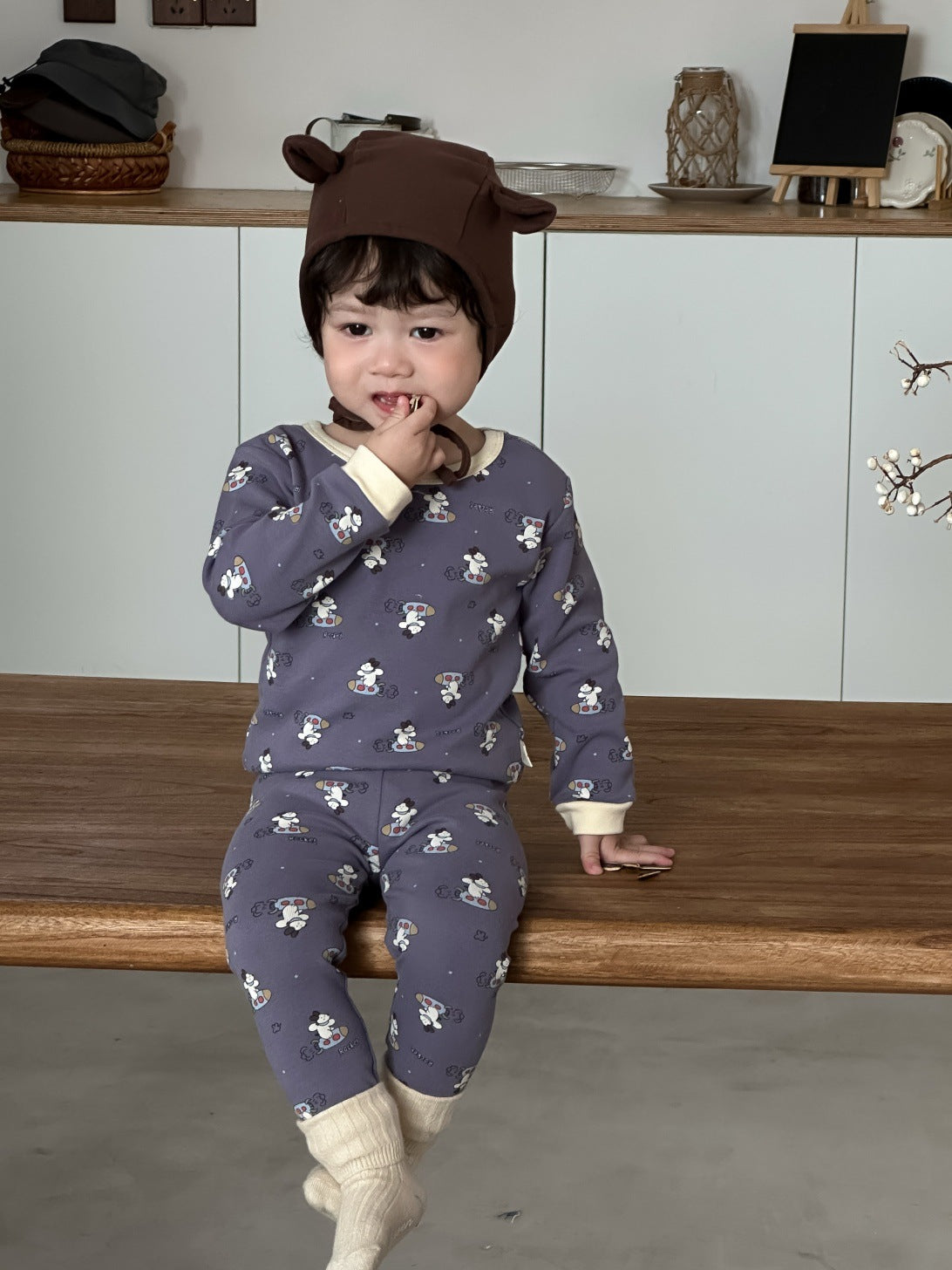 PRINT THERMAL LONG SLEEVE SET