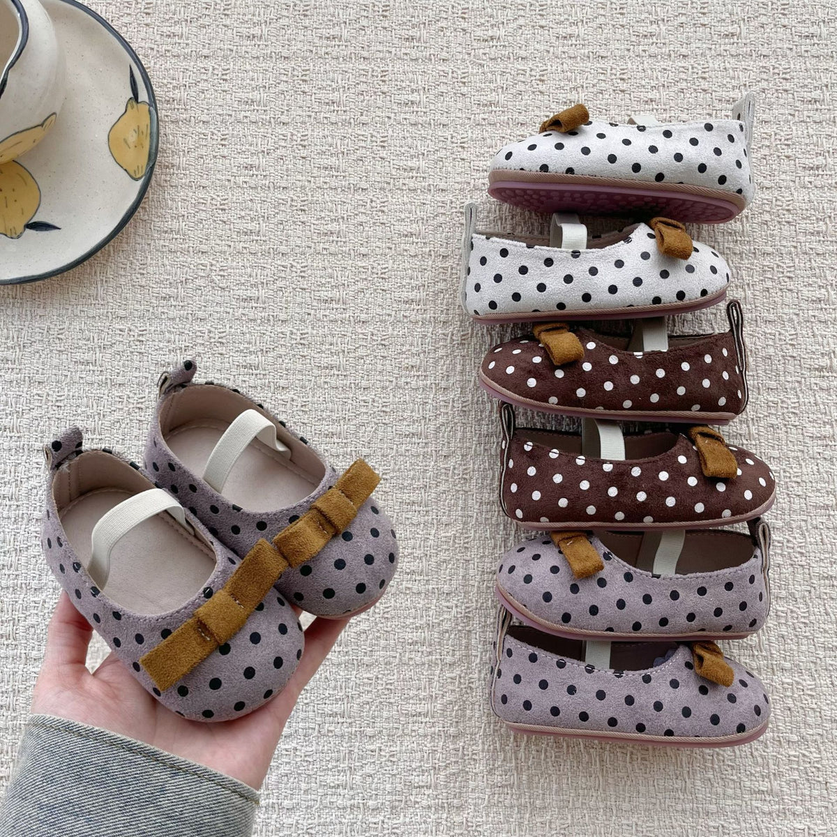 Teddy Dot Mary Janes