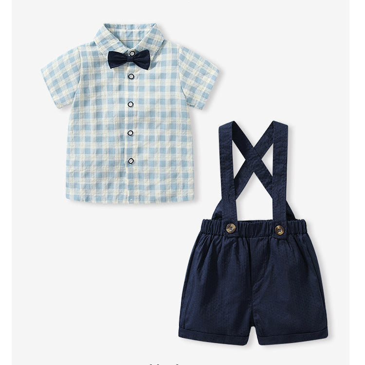 BOYS FORMAL OVERALL SETS (4 COLORS)