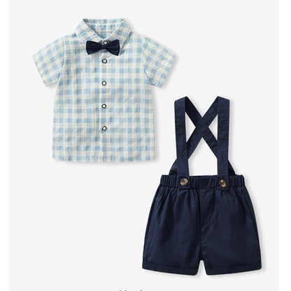 BOYS FORMAL OVERALL SETS (4 COLORS)