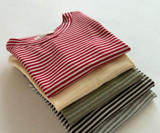 KIDS STRIPE SUMMER T-SHIRT