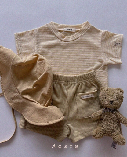 KIDS STRIPE SUMMER T-SHIRT
