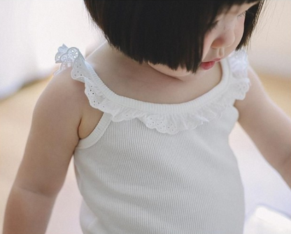 BABY LACE TOP TANK (2 COLORS)