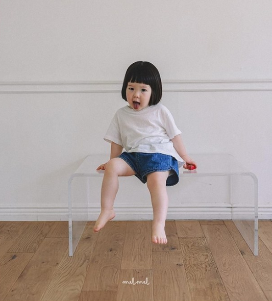 BABY SUMMER DENIM SHORTS