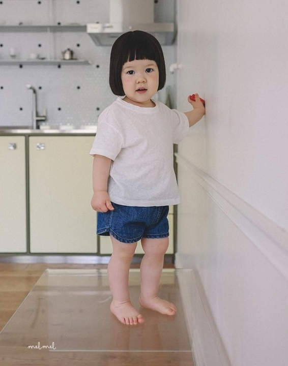 BABY SUMMER DENIM SHORTS