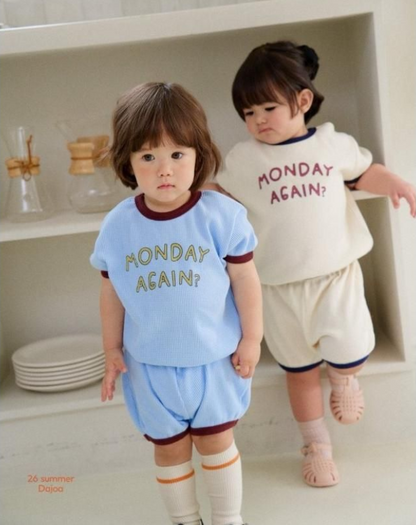 KIDS SUMMER MONDAY KNIT SETS