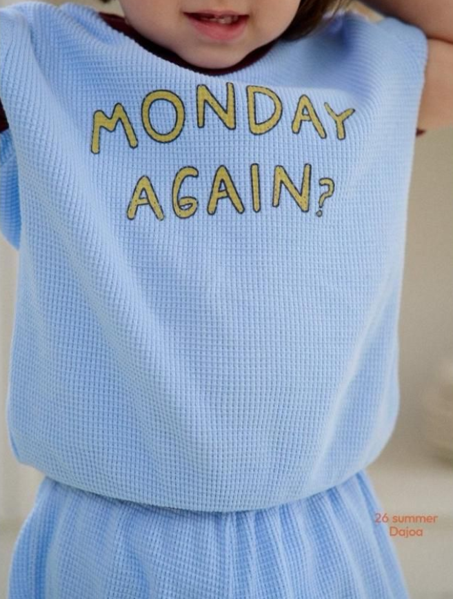 KIDS SUMMER MONDAY KNIT SETS