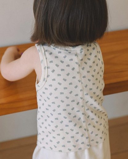 BABY FLORAL TANK TOP (2 COLORS)