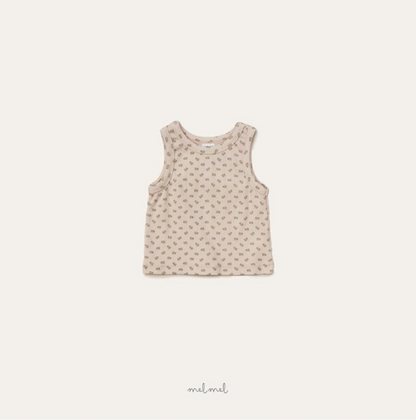 BABY FLORAL TANK TOP (2 COLORS)