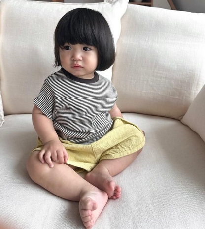 BABY COZY STRIPE T-SHIRT