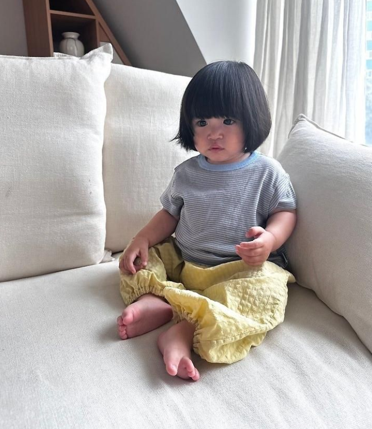 BABY COZY STRIPE T-SHIRT