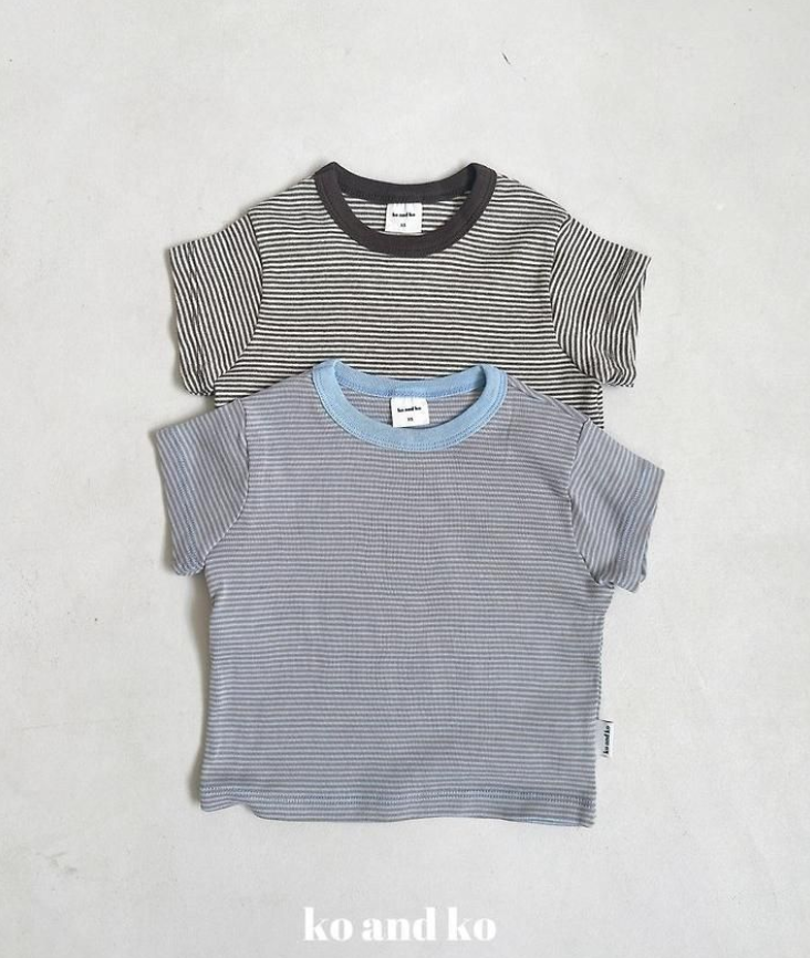 BABY COZY STRIPE T-SHIRT