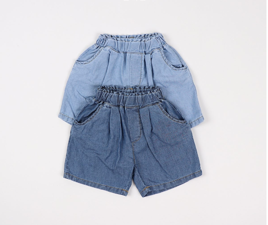 CASUAL DENIM SHORTS (2 COLORS)