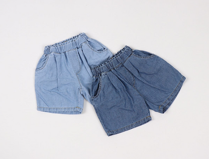 CASUAL DENIM SHORTS (2 COLORS)