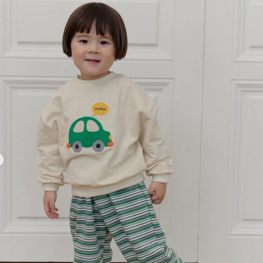 KIDS CARTOON CAR 2PIECE SET