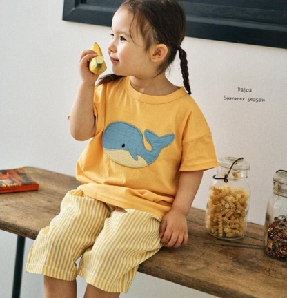 KIDS SUMMER ANIMAL PRINT SETUP