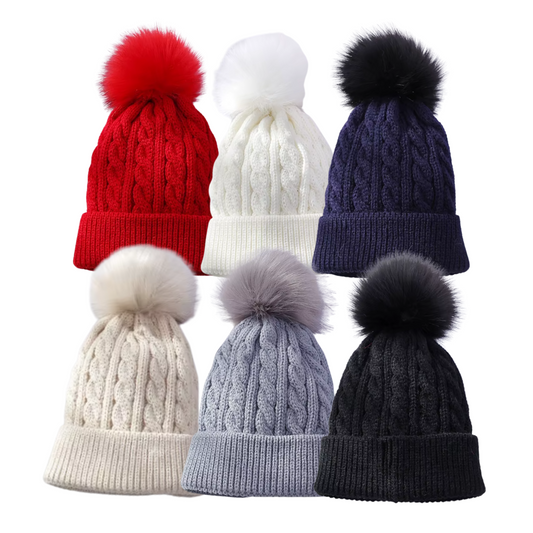 KIDS WINTER POM-POM BEANIE