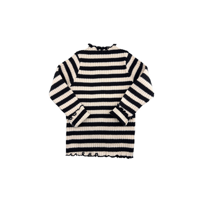 GIRLS KNIT RIBBED LONG SLEEVE
