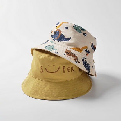 KIDS REVERSIBLE BUCKET HAT (2 COLORS)