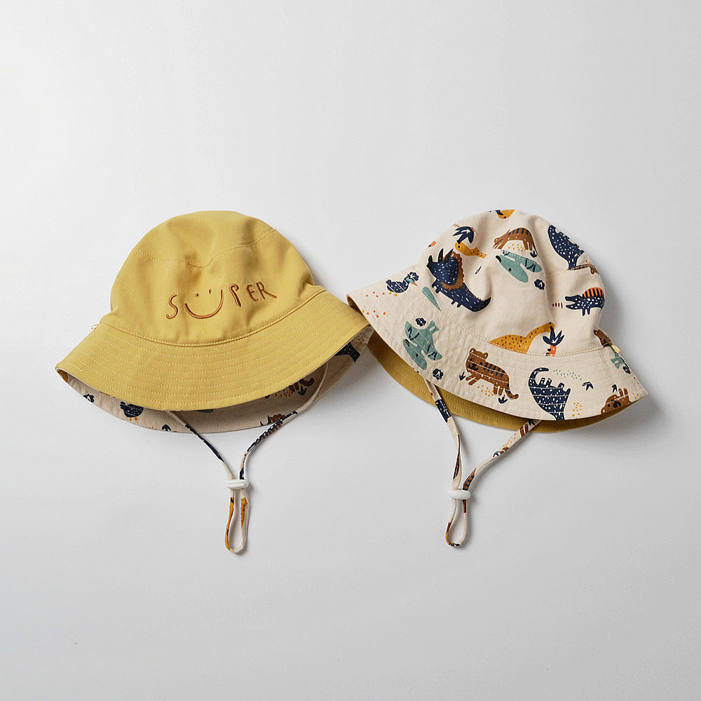 KIDS REVERSIBLE BUCKET HAT (2 COLORS)
