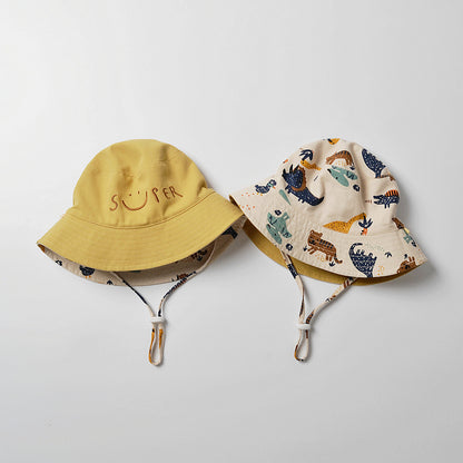 KIDS REVERSIBLE BUCKET HAT (2 COLORS)