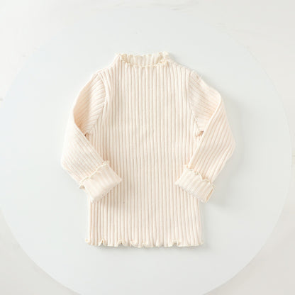 GIRLS KNIT RIBBED LONG SLEEVE