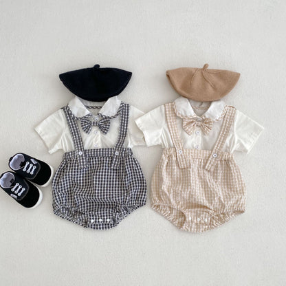 BABY FORMAL SUIT ROMPER (2 COLORS)