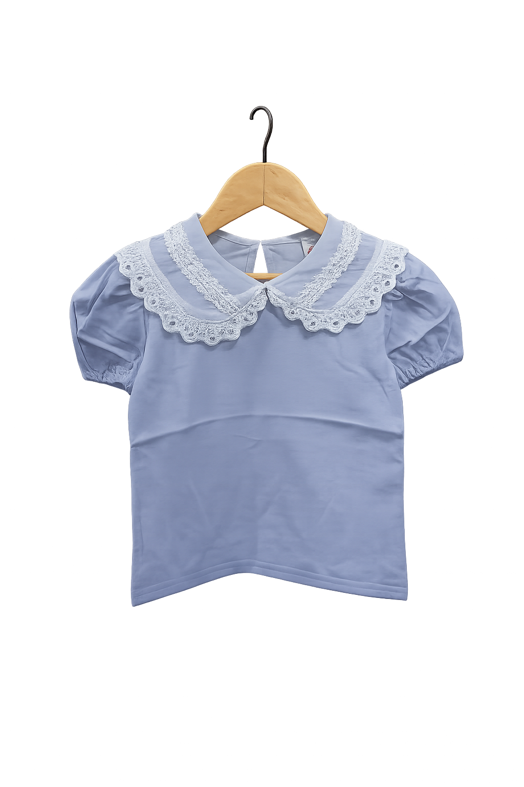 Lace Peter Pan Collar Tshirt (3Colors)