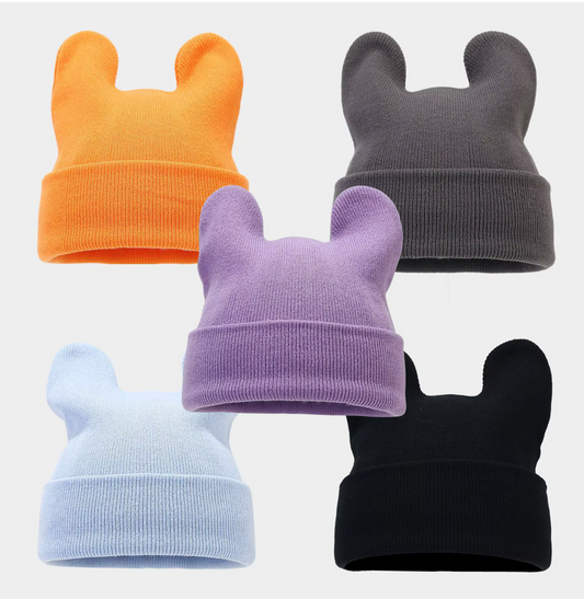 KIDS BUNNY KNIT HAT