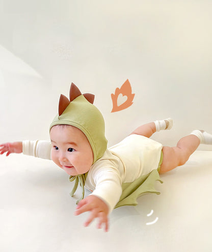 BABY DRAGON ONSIE WITH HAT (2 COLORS)