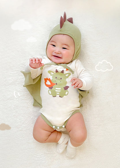 BABY DRAGON ONSIE WITH HAT (2 COLORS)