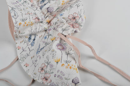 KIDS FLORAL REVERSIBLE PLAY HAT