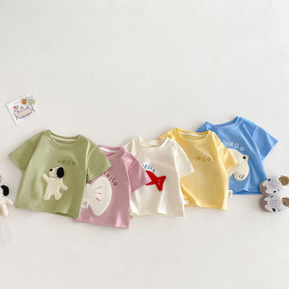 BABY SIMPLE HELLO T-SHIRT