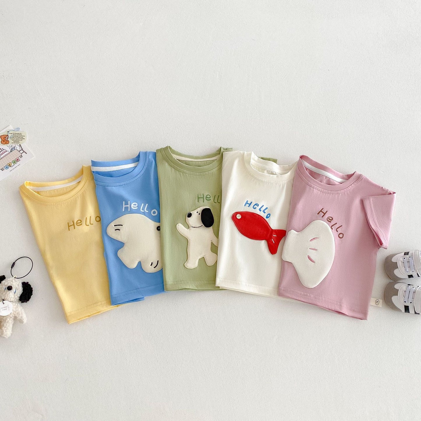 BABY SIMPLE HELLO T-SHIRT