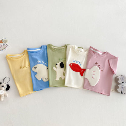 BABY SIMPLE HELLO T-SHIRT