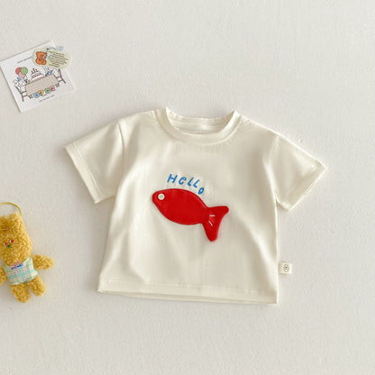 BABY SIMPLE HELLO T-SHIRT