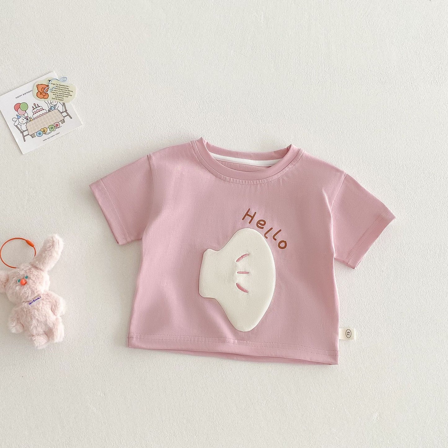 BABY SIMPLE HELLO T-SHIRT