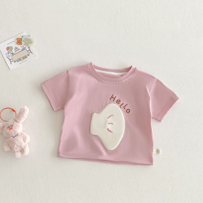 BABY SIMPLE HELLO T-SHIRT